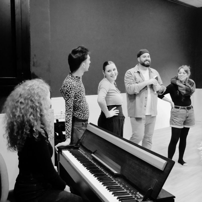Moments a classe de Teatre Musical 